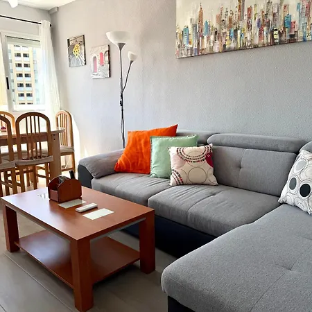 De 2 Cerca De La Playa De Poniente En Apartment *