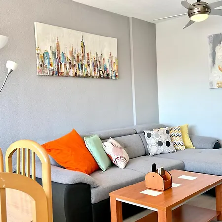 De 2 Cerca De La Playa De Poniente En Apartment *